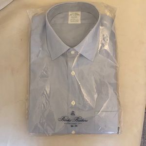 Brooks Brothers 16-35 Milano (slim) fit button down. Unopened brand new.